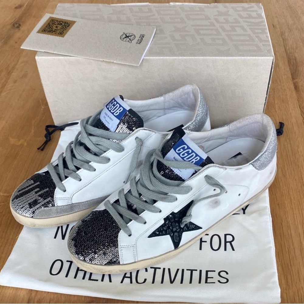 Golden Goose Superstar Sequin Low Top 40